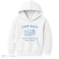 Camp Bachelorette Hiking Bachelorette Kids Hoodie thumb 0