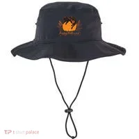 Cute Boho Halloween Black Cat Fall Pumpkin Bucket Hat thumb 0