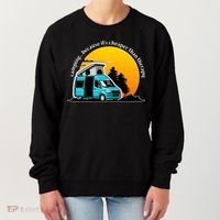 Camping Because It's Cheaper Than Therapy Women's Sweatshirt thumb 0