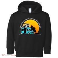Camping Because It's Cheaper Than Therapy Toddler Hoodie thumb 0
