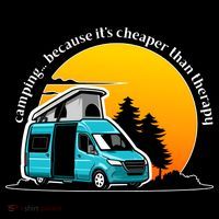 Camping Because It's Cheaper Than Therapy Toddler Hoodie thumb 2
