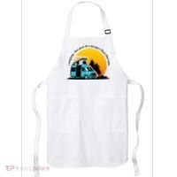 Camping Because It's Cheaper Than Therapy Apron thumb 0