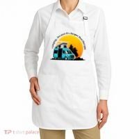 Camping Because It's Cheaper Than Therapy Apron thumb 2
