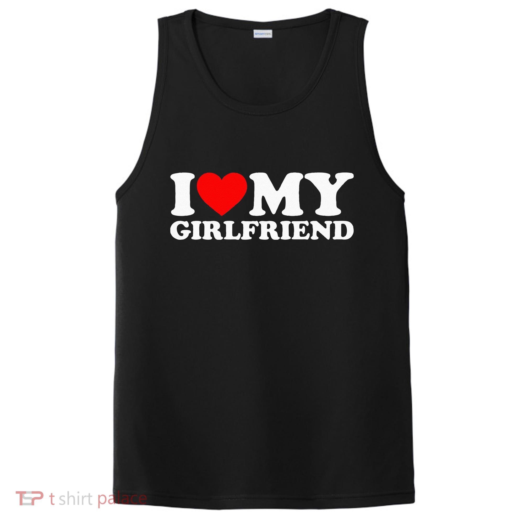Classic Black I Love My Girlfriend PosiCharge Competitor Tank