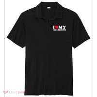 Classic Black I Love My Girlfriend Sport-Tek Posi-UV Pro Polo thumb 0