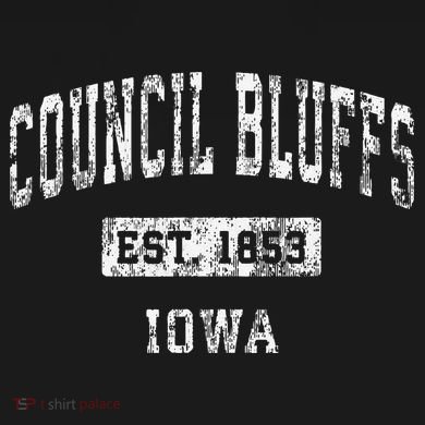 Council Bluffs Iowa Ia Vintage Established Infant Fleece One Piece
