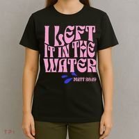 Christian Baptism I Left It In The Water Matthew 2819 T-Shirt thumb 4