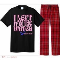 Christian Baptism I Left It In The Water Matthew 2819 Pajama Set thumb 0