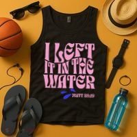 Christian Baptism I Left It In The Water Matthew 2819 Tank Top thumb 4