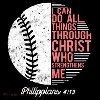 Christian Baseball I Can Do All Things Philippians Coffee Mug thumb 5
