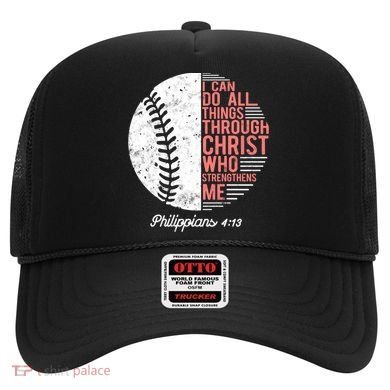 Christian Baseball I Can Do All Things Philippians Hat