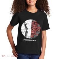 Christian Baseball I Can Do All Things Philippians Kids T-Shirt thumb 2