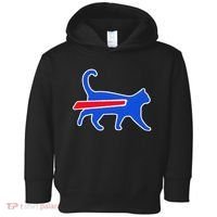 Cat Bills Is Funny Football Team Meme Toddler Hoodie thumb 0
