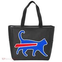 Cat Bills Is Funny Football Team Meme Tote Bag thumb 0