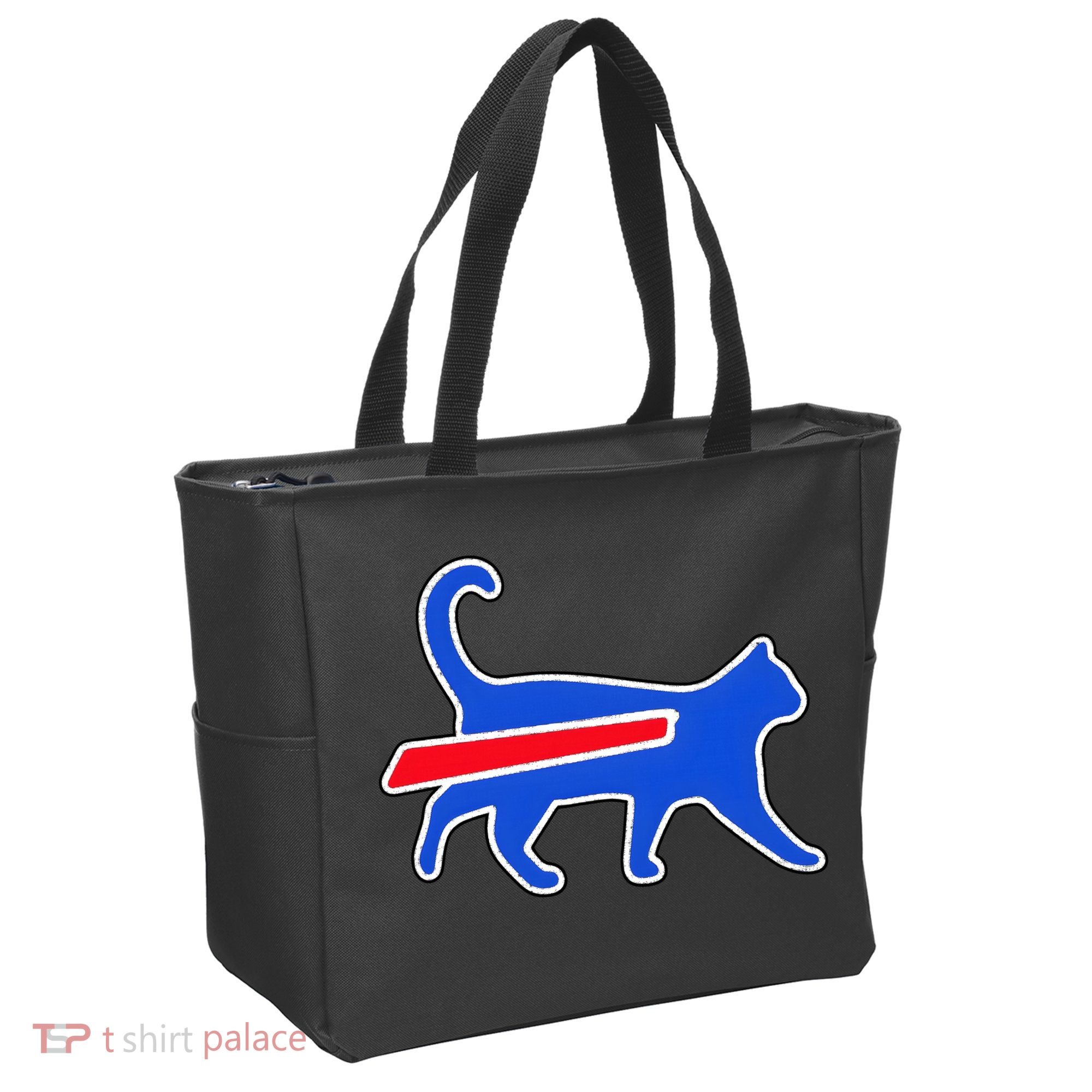 Cat Bills Is Funny Football Team Meme Tote Bag
