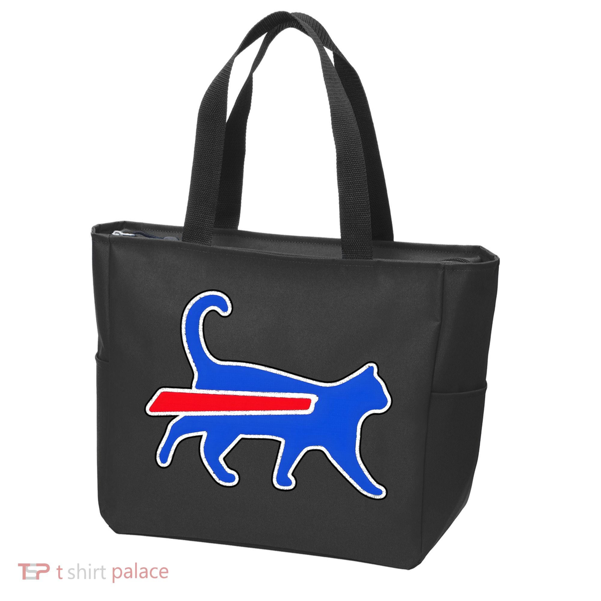Cat Bills Is Funny Football Team Meme Tote Bag