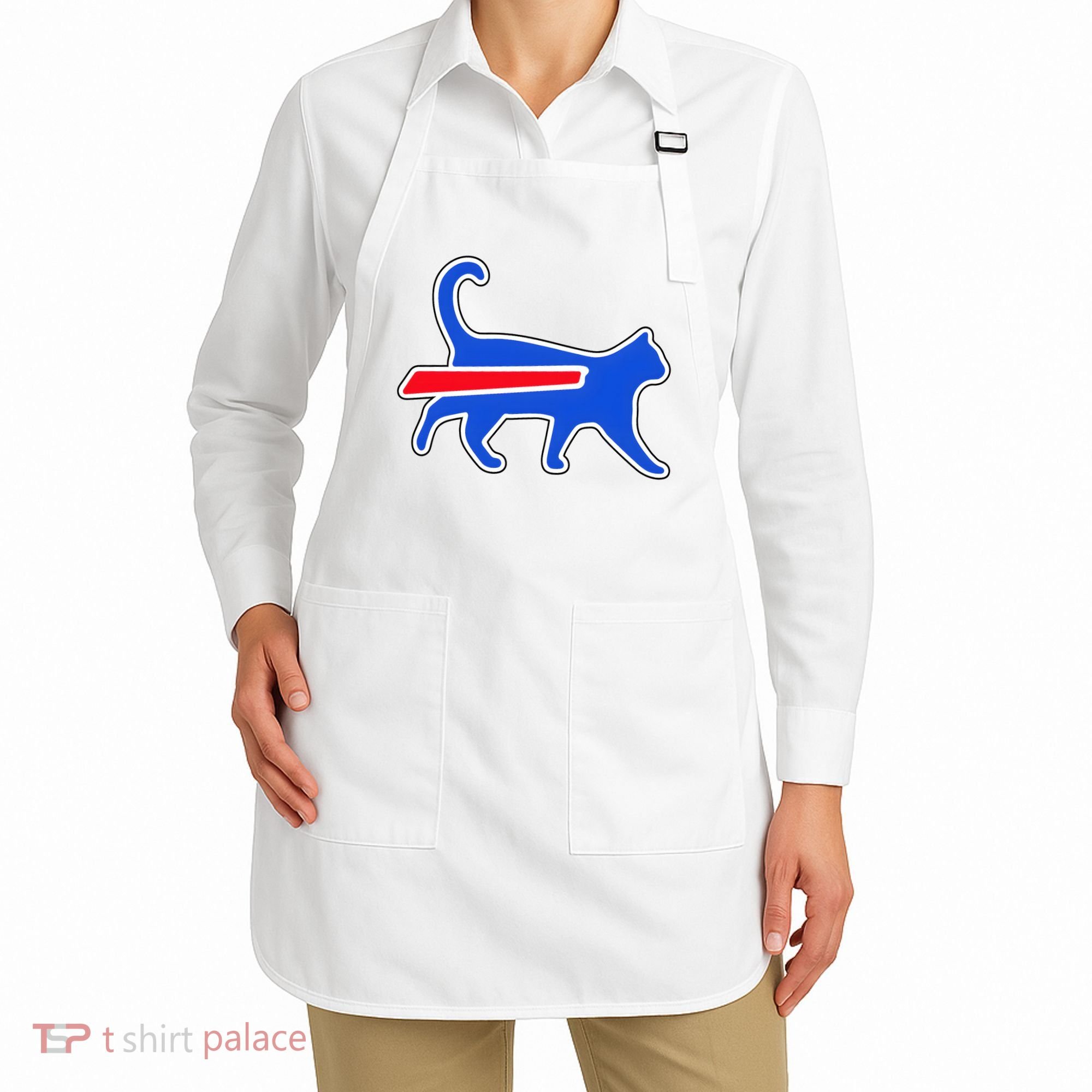 Cat Bills Is Funny Football Team Meme Apron
