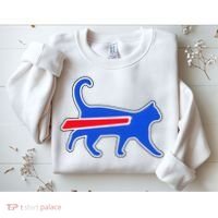 Cat Bills Is Funny Football Team Meme Sweatshirt thumb 2