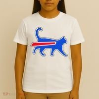 Cat Bills Is Funny Football Team Meme T-Shirt thumb 4