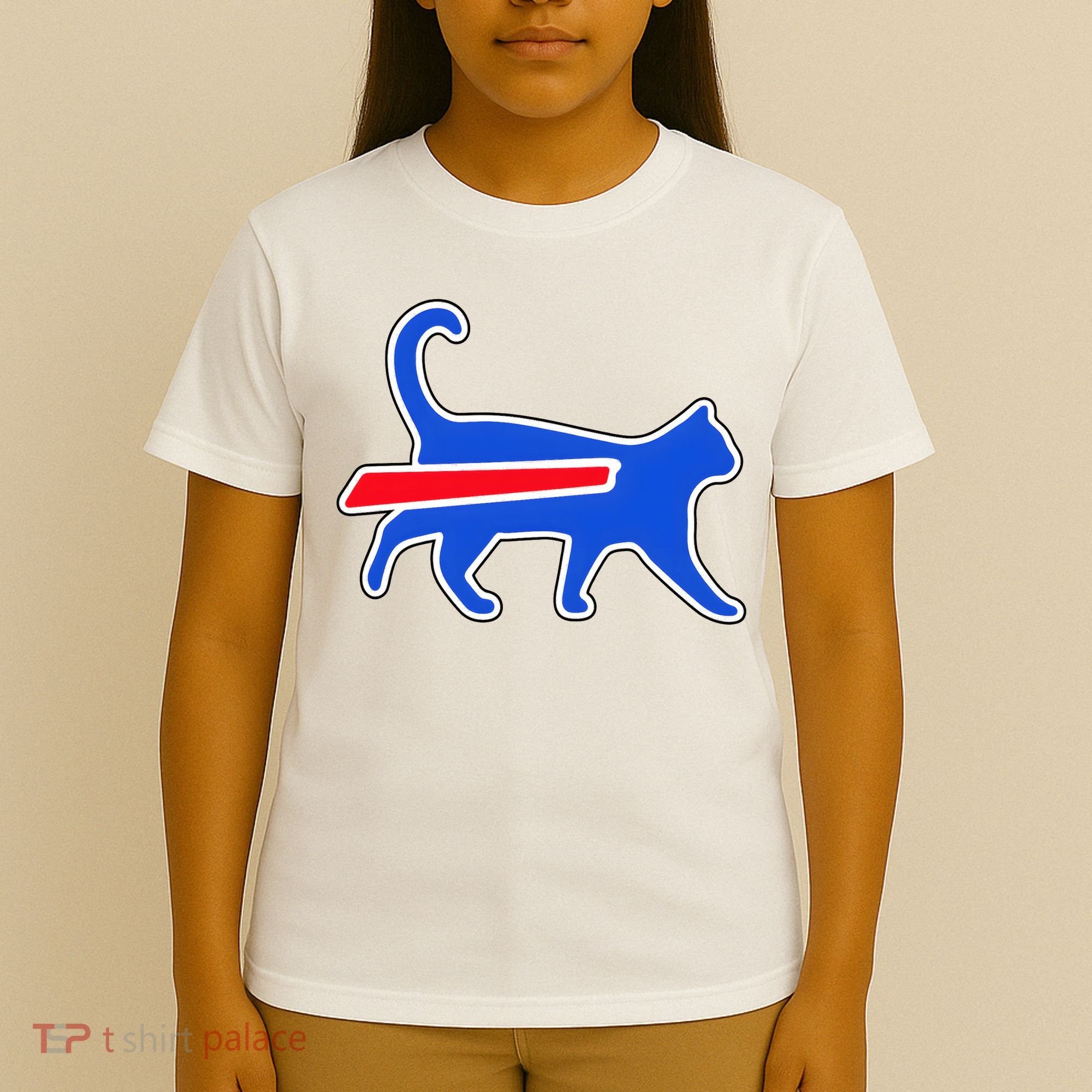Cat Bills Is Funny Football Team Meme T-Shirt