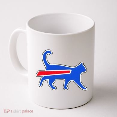 Cat Bills Is Funny Football Team Meme Coffee Mug