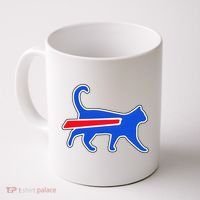 Cat Bills Is Funny Football Team Meme Coffee Mug thumb 0