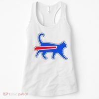 Cat Bills Is Funny Football Team Meme Women's Tank Top thumb 0