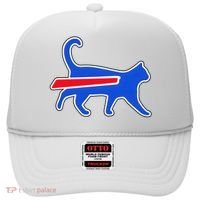 Cat Bills Is Funny Football Team Meme Hat thumb 0