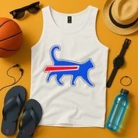 Cat Bills Is Funny Football Team Meme Tank Top thumb 4