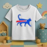 Cat Bills Is Funny Football Team Meme Toddler T-Shirt thumb 3