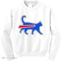 Cat Bills Is Funny Football Team Meme Kids Sweatshirt thumb 0