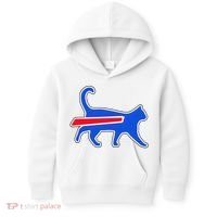 Cat Bills Is Funny Football Team Meme Kids Hoodie thumb 0