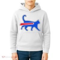 Cat Bills Is Funny Football Team Meme Kids Hoodie thumb 4