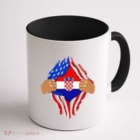 Croatian Blood Inside Me | Croatia Flag Gift Coffee Mug thumb 1