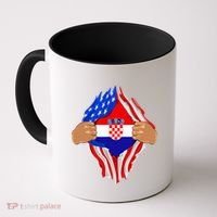Croatian Blood Inside Me | Croatia Flag Gift Coffee Mug thumb 0