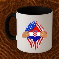 Croatian Blood Inside Me | Croatia Flag Gift Coffee Mug thumb 2