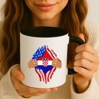 Croatian Blood Inside Me | Croatia Flag Gift Coffee Mug thumb 3