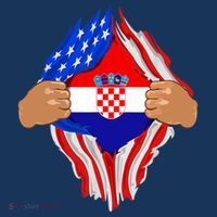 Croatian Blood Inside Me | Croatia Flag Gift Sweatshirt thumb 3