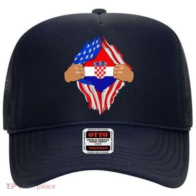 Croatian Blood Inside Me | Croatia Flag Gift Hat