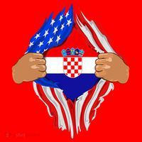 Croatian Blood Inside Me | Croatia Flag Gift Santa Hat thumb 1