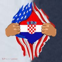 Croatian Blood Inside Me | Croatia Flag Gift Sport-Tek Competitor United Soccer Jersey thumb 4