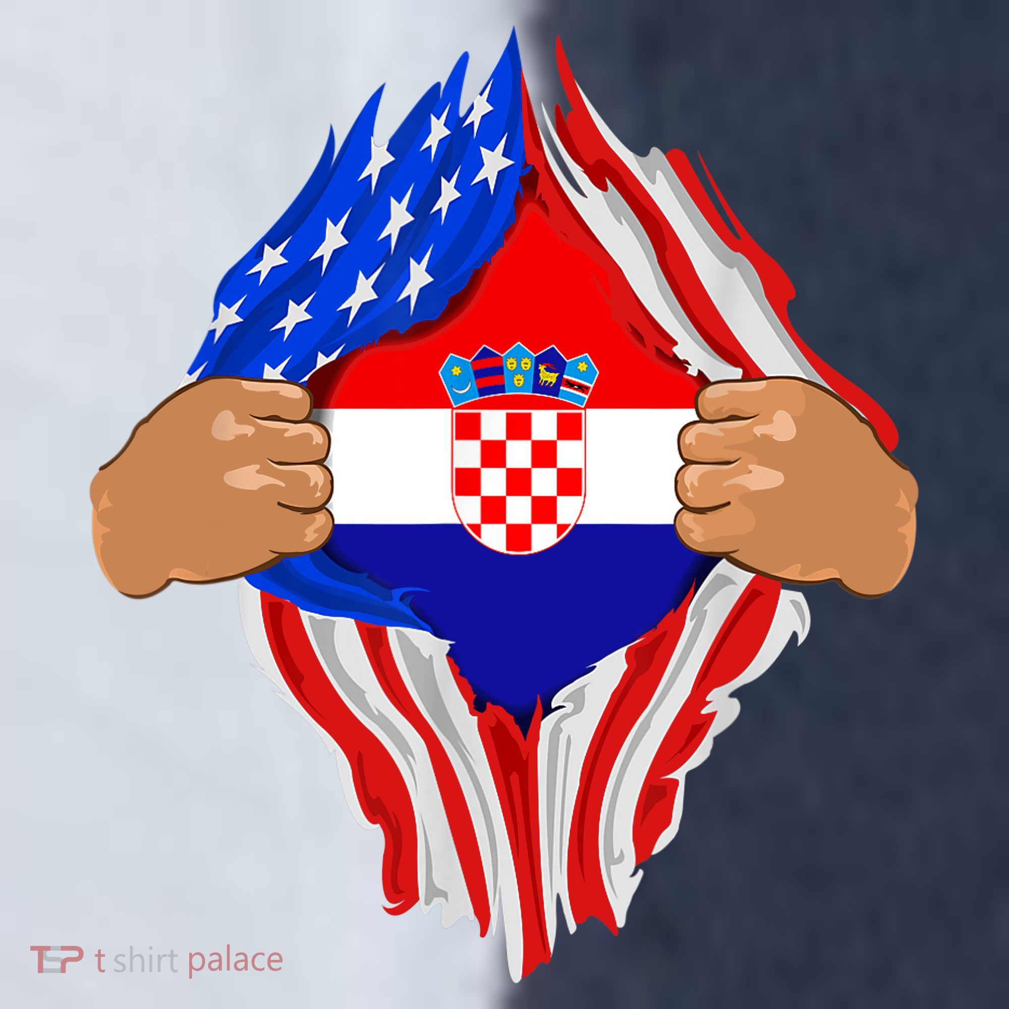 Croatian Blood Inside Me | Croatia Flag Gift Sport-Tek Competitor United Soccer Jersey