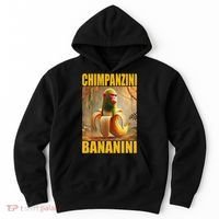 Chimpanzini Bananini Italian Brainrot Meme, Gilrs, Hoodie thumb 0