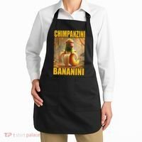 Chimpanzini Bananini Italian Brainrot Meme, Gilrs, Apron thumb 2