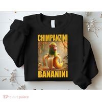 Chimpanzini Bananini Italian Brainrot Meme, Gilrs, Sweatshirt thumb 2