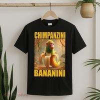 Chimpanzini Bananini Italian Brainrot Meme, Gilrs, T-Shirt thumb 2