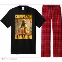 Chimpanzini Bananini Italian Brainrot Meme, Gilrs, Pajama Set thumb 0