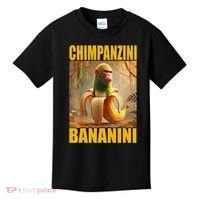 Chimpanzini Bananini Italian Brainrot Meme, Gilrs, Kids T-Shirt thumb 0