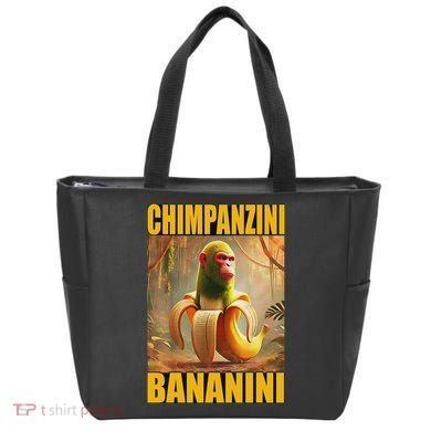 Chimpanzini Bananini Italian Brainrot Meme, Gilrs, Tote Bag