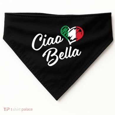 Ciao Bella Italian USA-Made Doggie Bandana